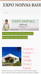 Mobile Screenshot of exponoivasbahia.com.br